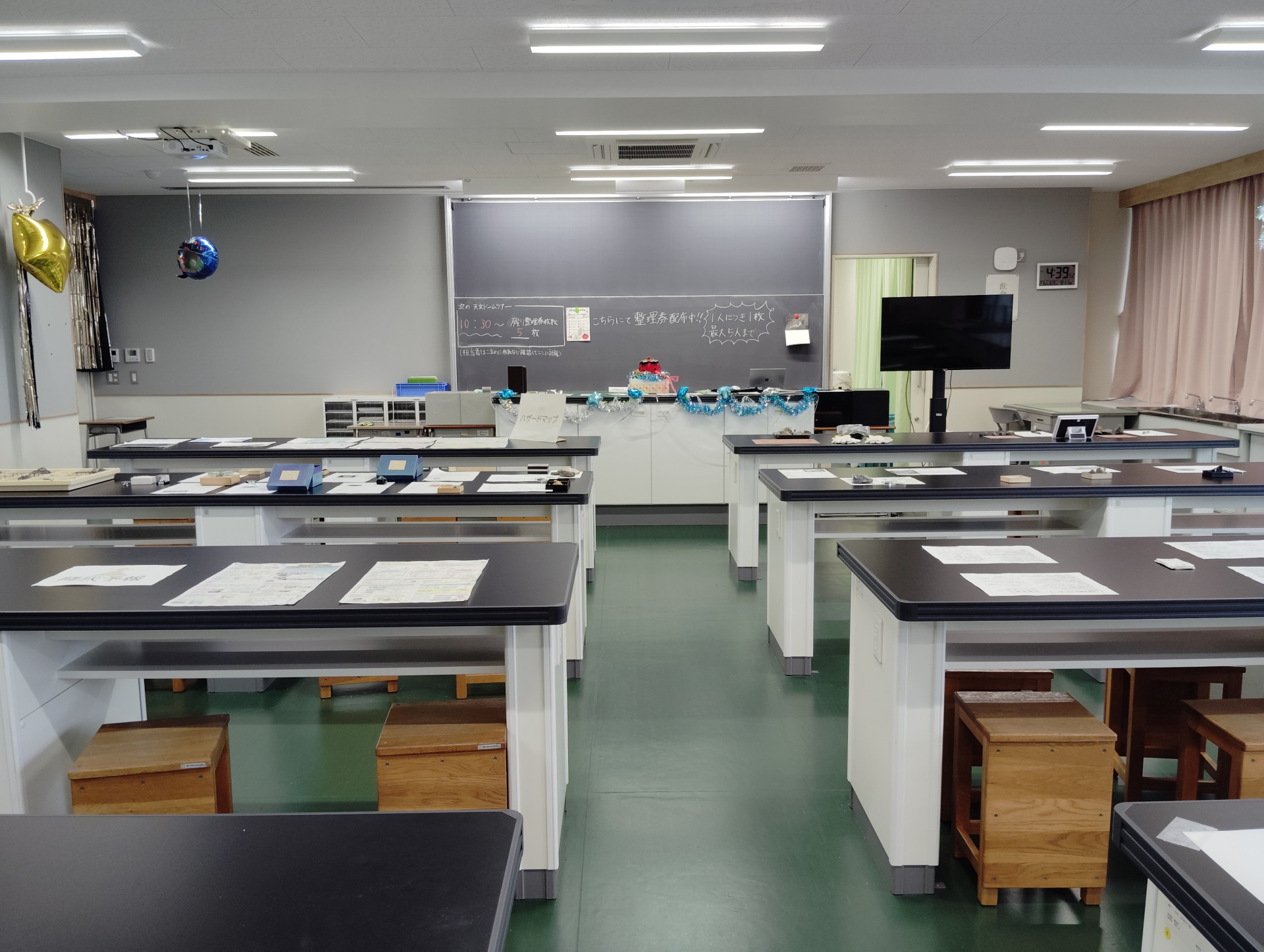 地学部　欅松祭(文化部門)①